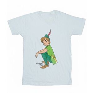 Peter Pan Boys Classic Cotton T-Shirt / White